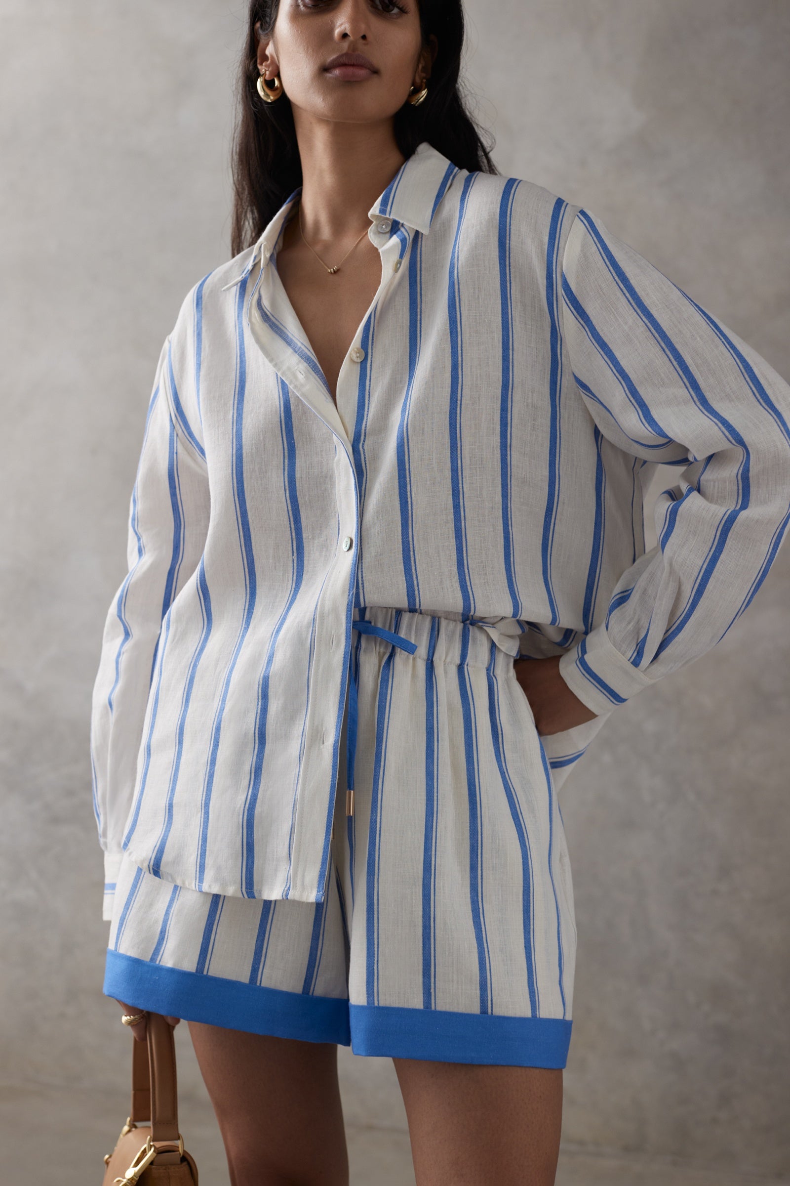 SALMA SHIRT | RIVERIA STRIPE