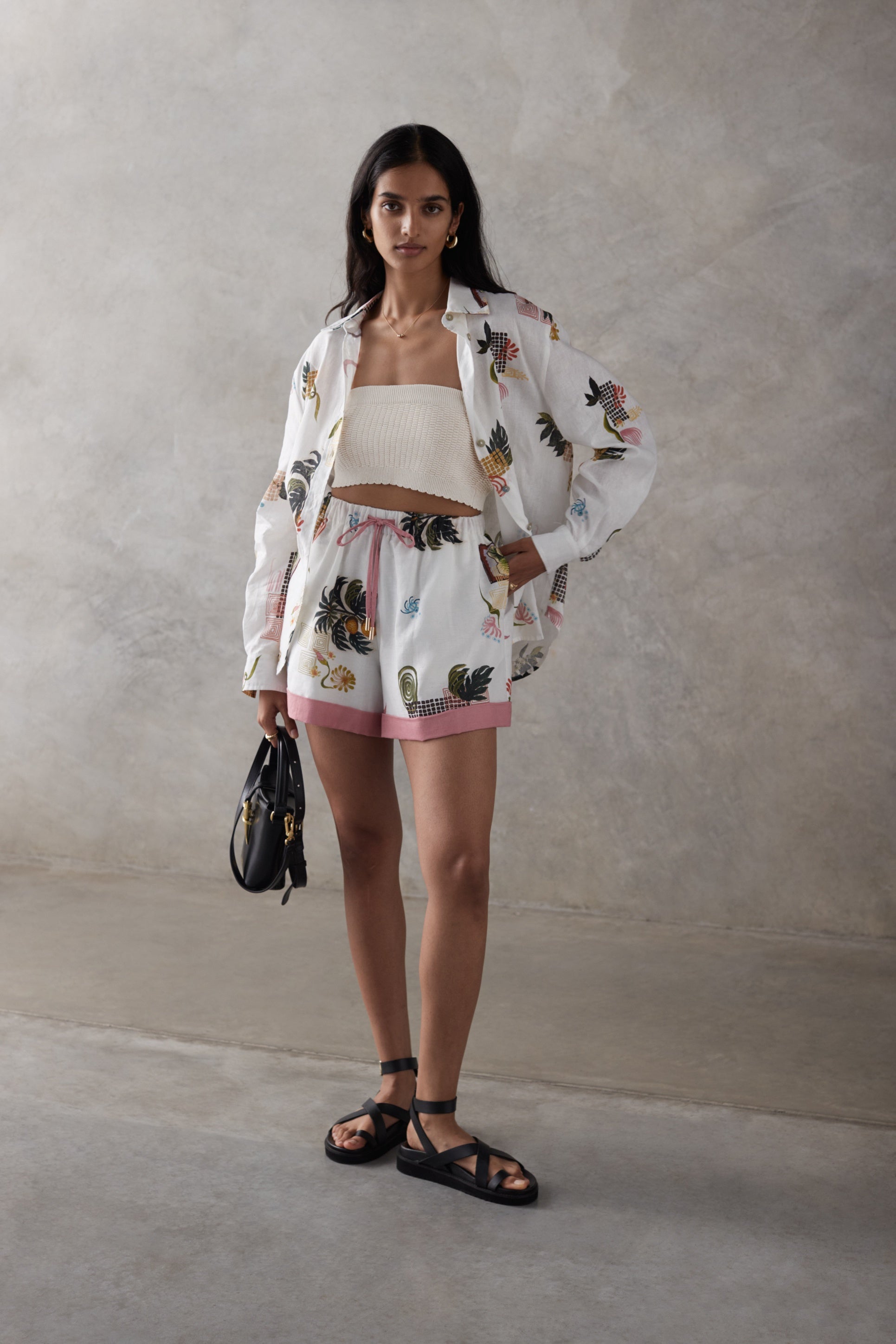 SALMA SHIRT | VALENCIA PRINT