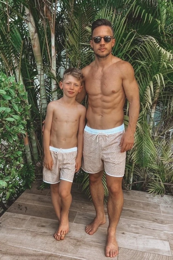 Dad and son swimming shorts on sale