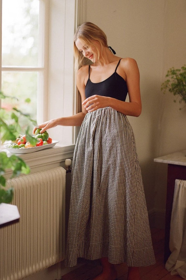 LUCAS SKIRT - GINGHAM