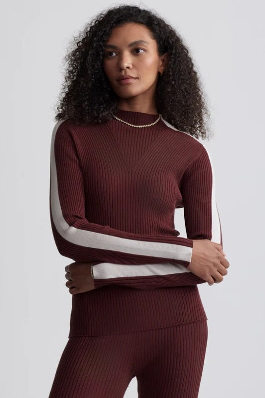 Wilshire Mock Neck Knit