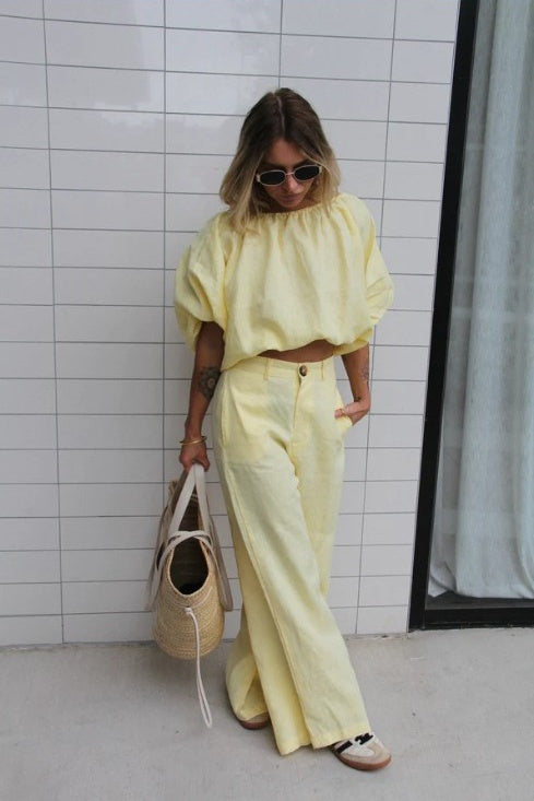 The Kea Pant Lemon