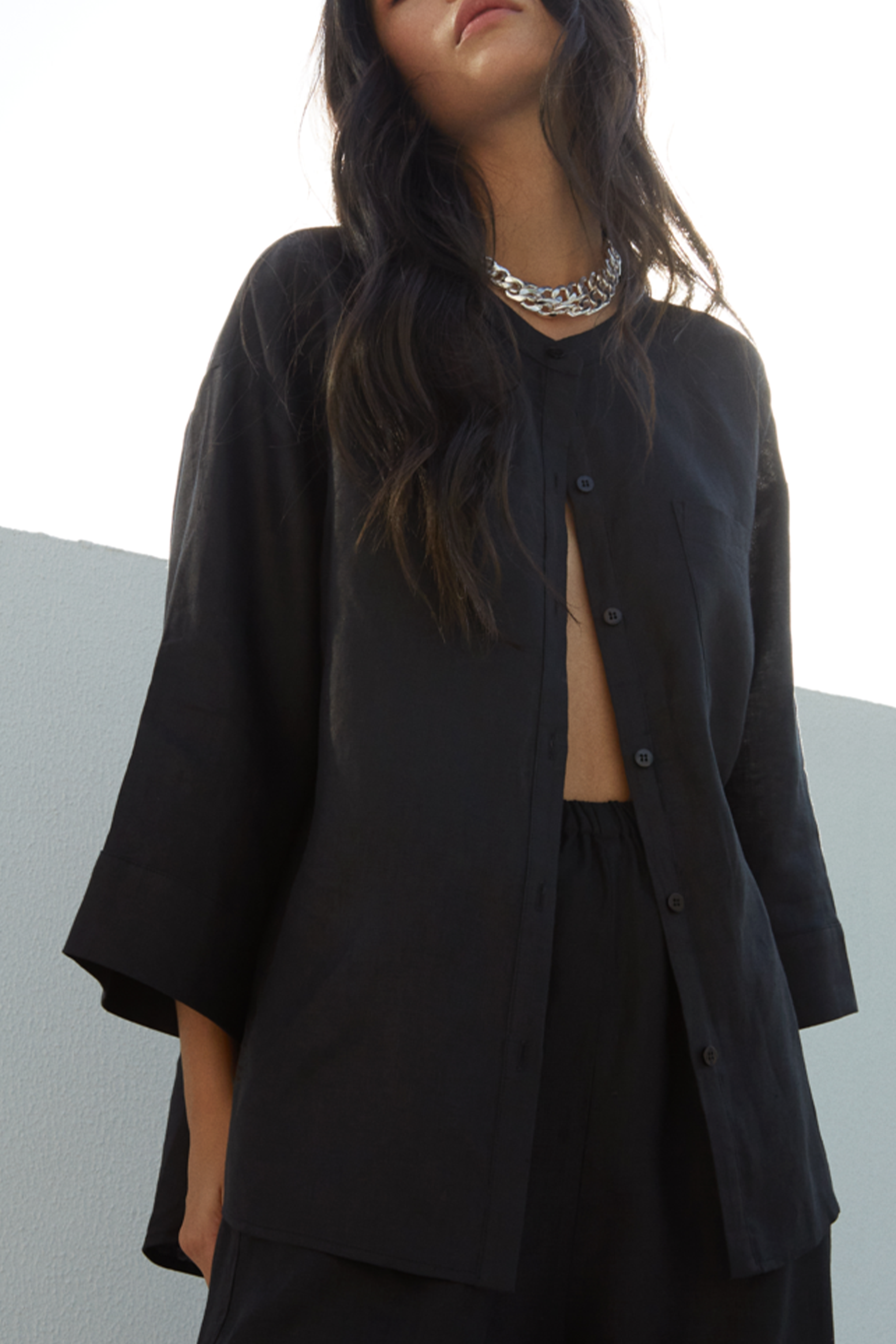 Andrea Linen Shirt
